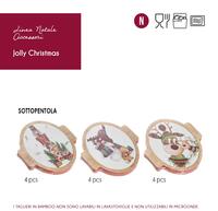 SOTTOPENTOLA JOLLY CHRISTMAS Tellini S.r.l. Ingrosso Abbigliamento